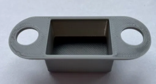 10x Pack Door Frame Strike Plate Dust Boxes In Grey - UK Made